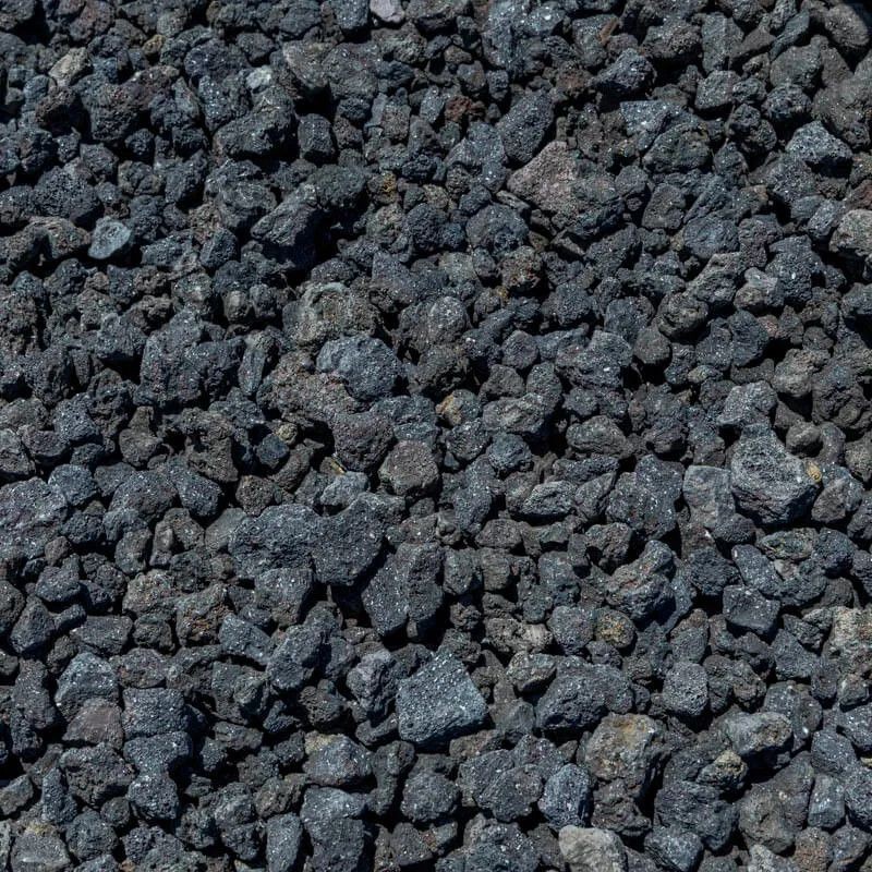 Black Lava Rock (3/4-1")